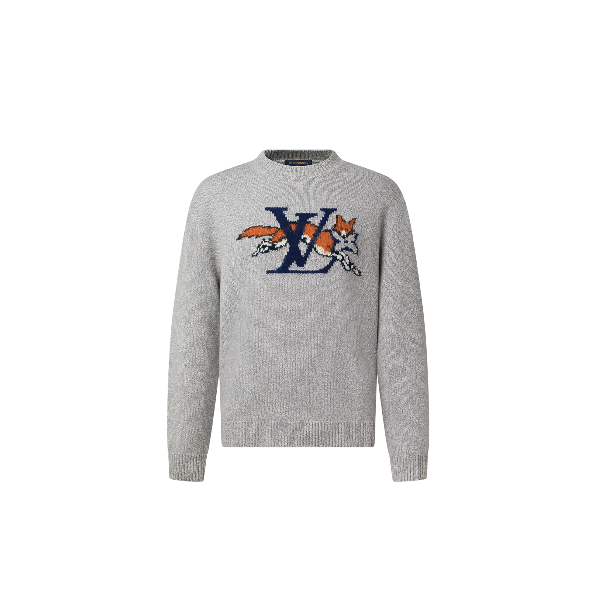 LOUIS VUITTON CHUNKY WOOL-CASHMERE CREWNECK 1AJBU3